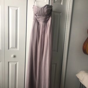 Lavender bridesmaid dress